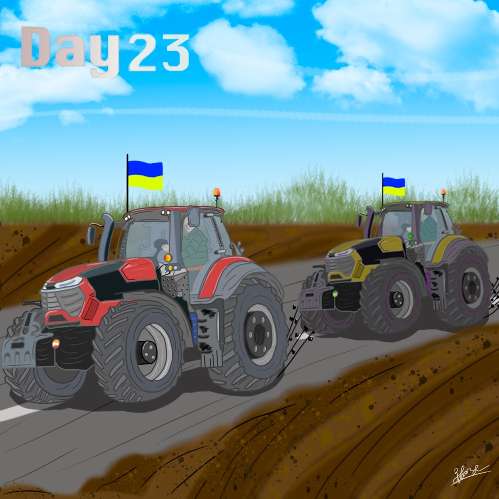 Farmers on the field
